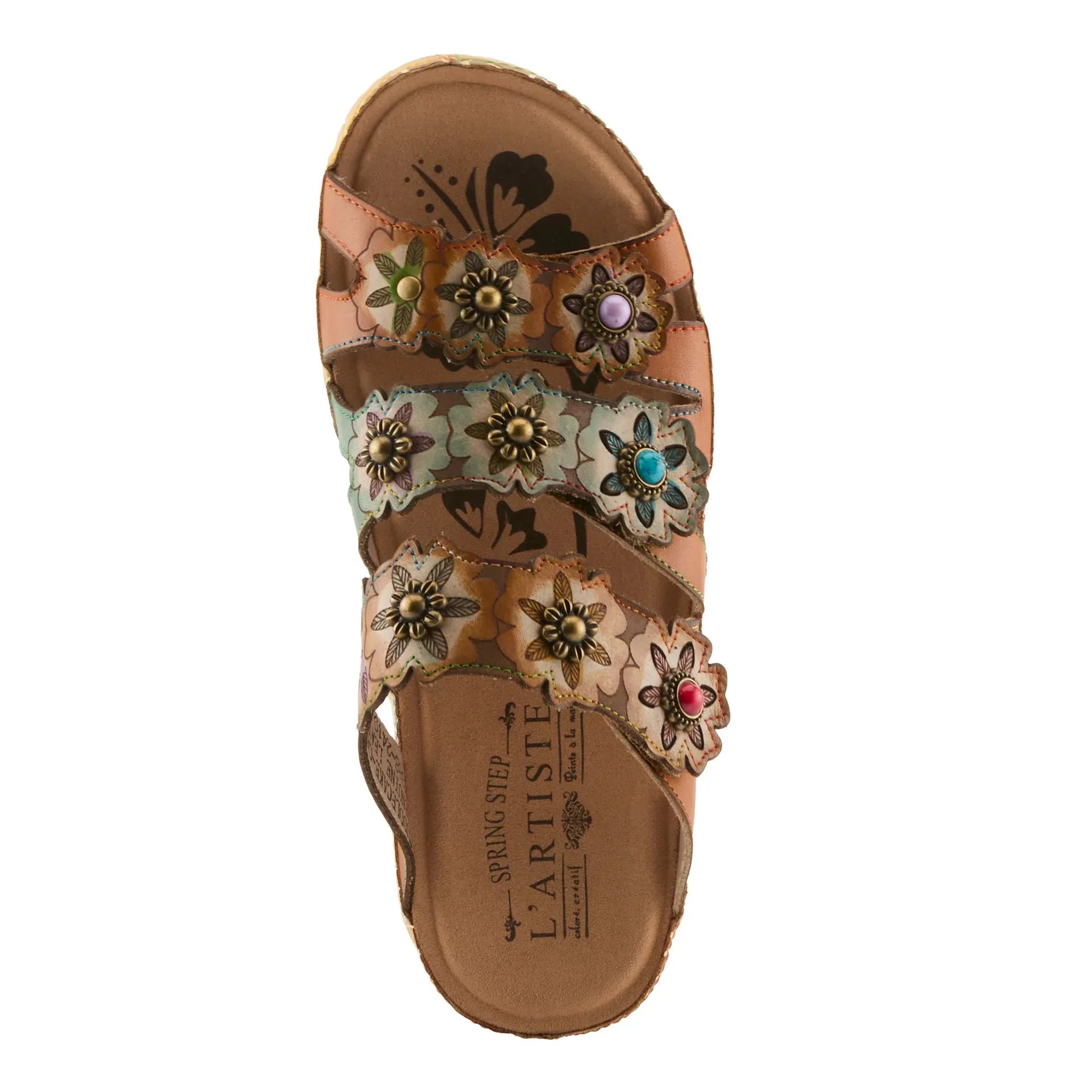 Everyday Step L'ARTISTE WOMENS CUDDLECAKE - CAMEL MULTI