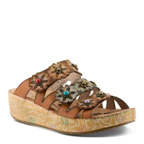 Daily Support L'ARTISTE WOMENS CUDDLECAKE - CAMEL MULTI