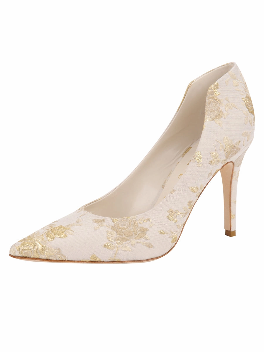 Collectible Pick Stella Pointed Toe Pump Brocade