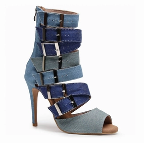 Fashionable Shoes Lennox - Mixed Denim - Street Sole