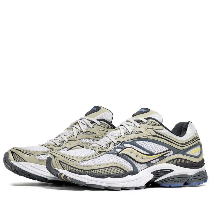 Saucony Progird Omni 9 - White/Gold hypoallergenic running wear