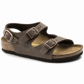 Back Help Summer Ready Shoes Kids Roma : Mocha