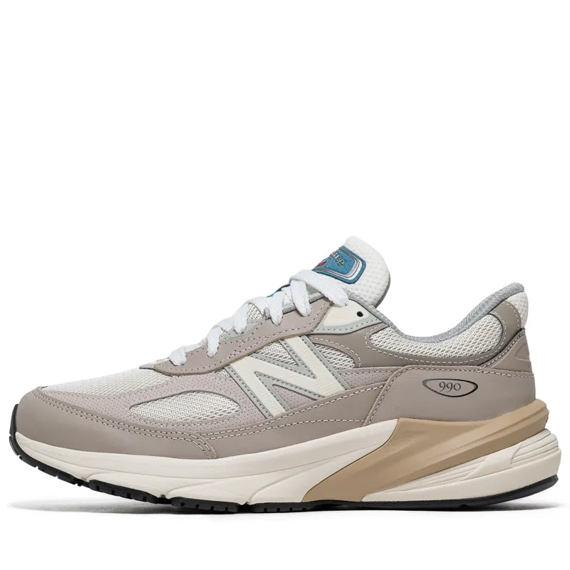 New Balance Made in USA 990v6 - Light Mushroom/Moonrock Countryside running Excellent traction