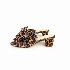 Ocean Breeze Loeffler Randall - Emilia (Leopard Pleated)