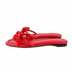 Daily Walk Loeffler Randall - Hadley Bow Sandal (Red)
