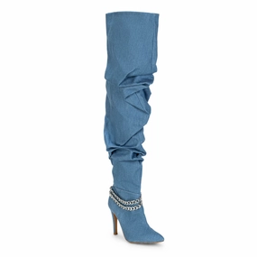 Leg Line Petite Chic Ezel - Denim - Street Sole