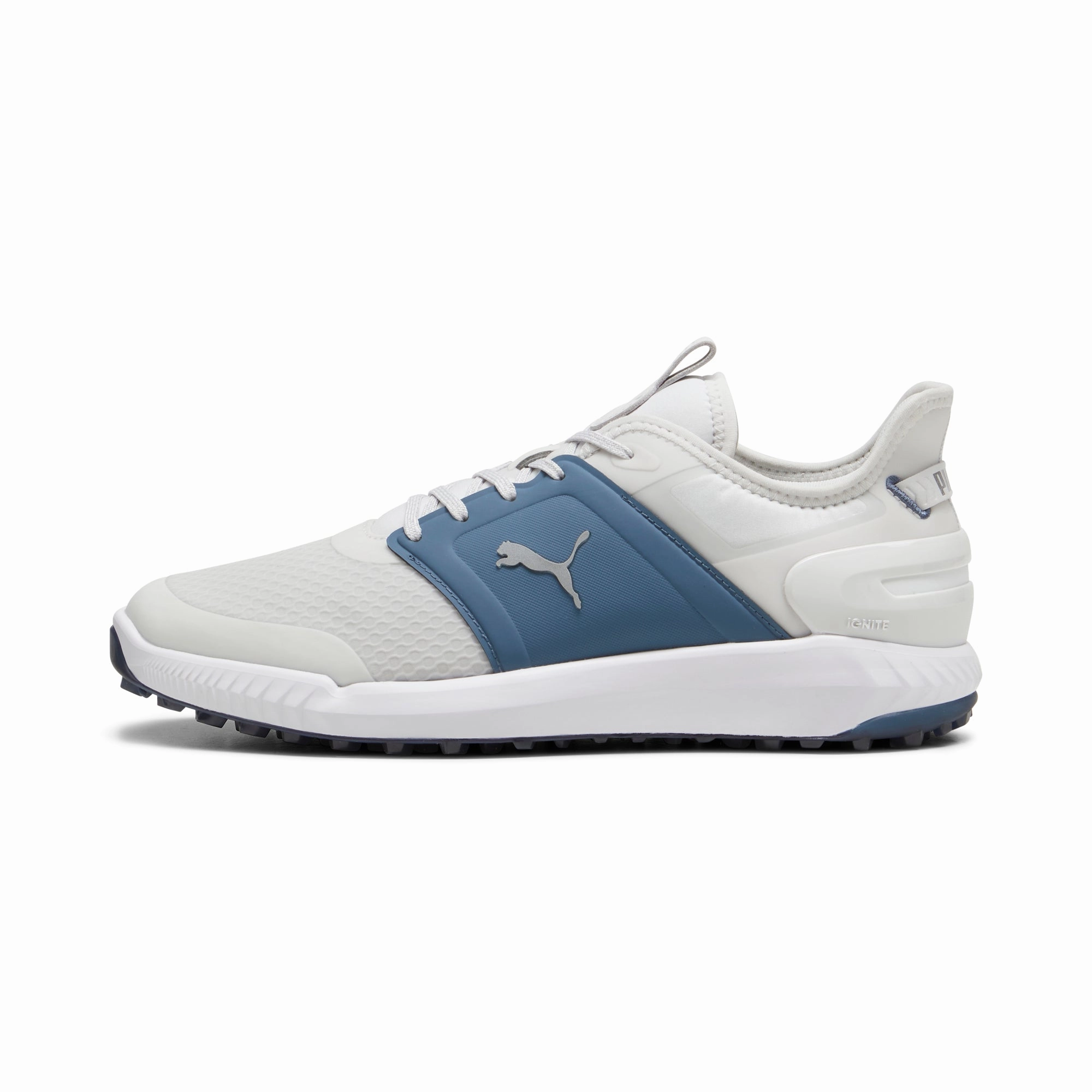 Fashion Rush IGNITE ELEVATE Spikeless Golf Shoes | Feather Gray / Evening Sky / Puma White