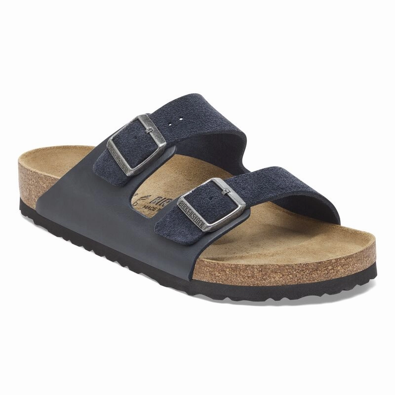 Arizona Classic Footbed : New Navy Oiled/Suede Fashionable Outdoor Footwear Secure fit