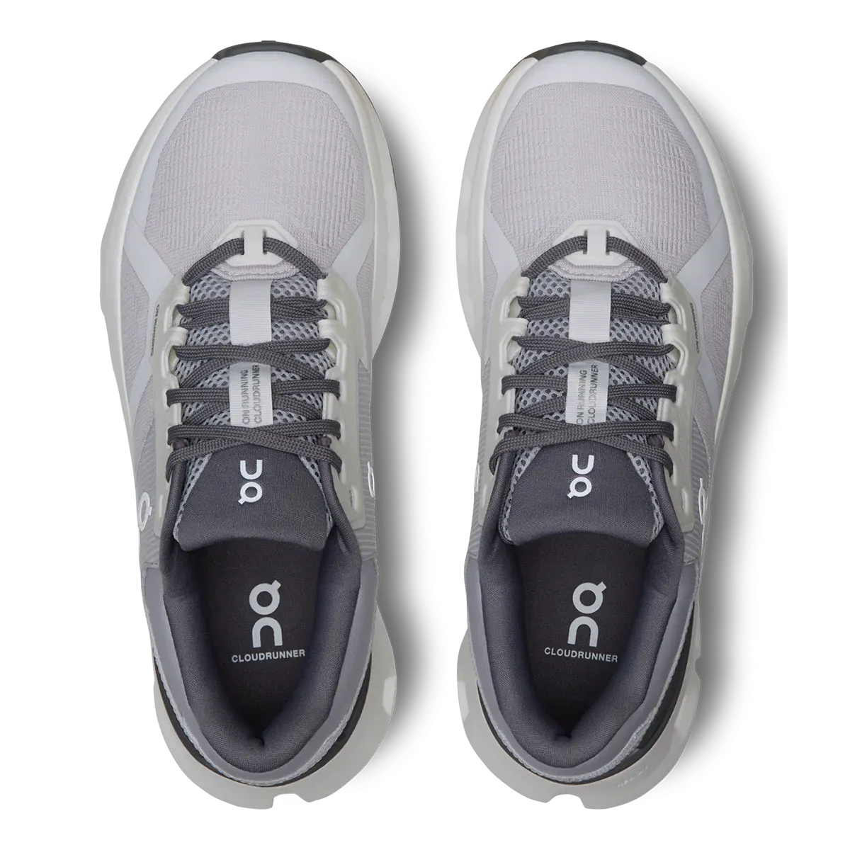 On Running Cloudrunner 2 Frost White (Women's) Elastic laces