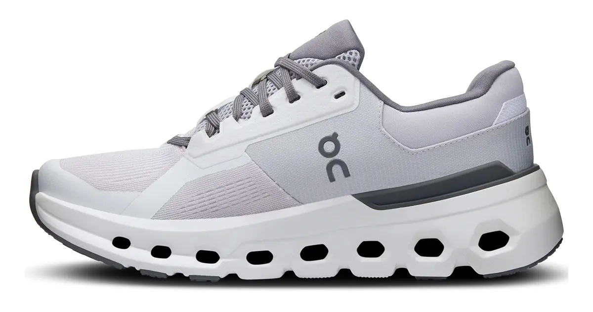 On Running Cloudrunner 2 Frost White (Women's) Stretch Fabric Weekend Trip