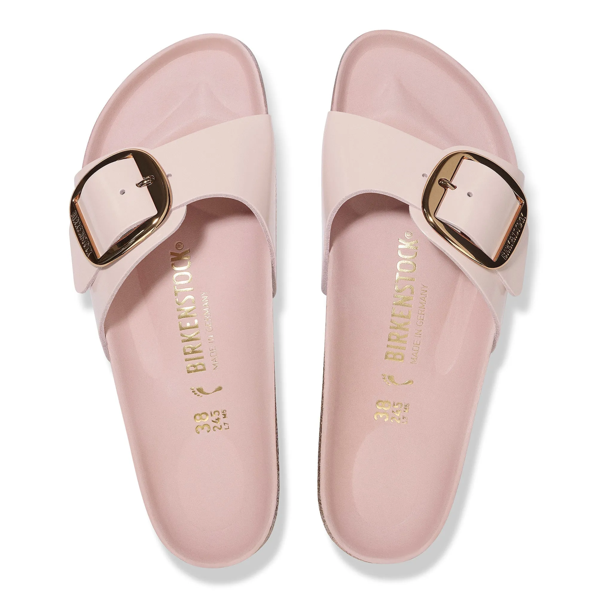 Classy Footwear Outdoor Adventure Madrid Big Buckle | Leather | Rose