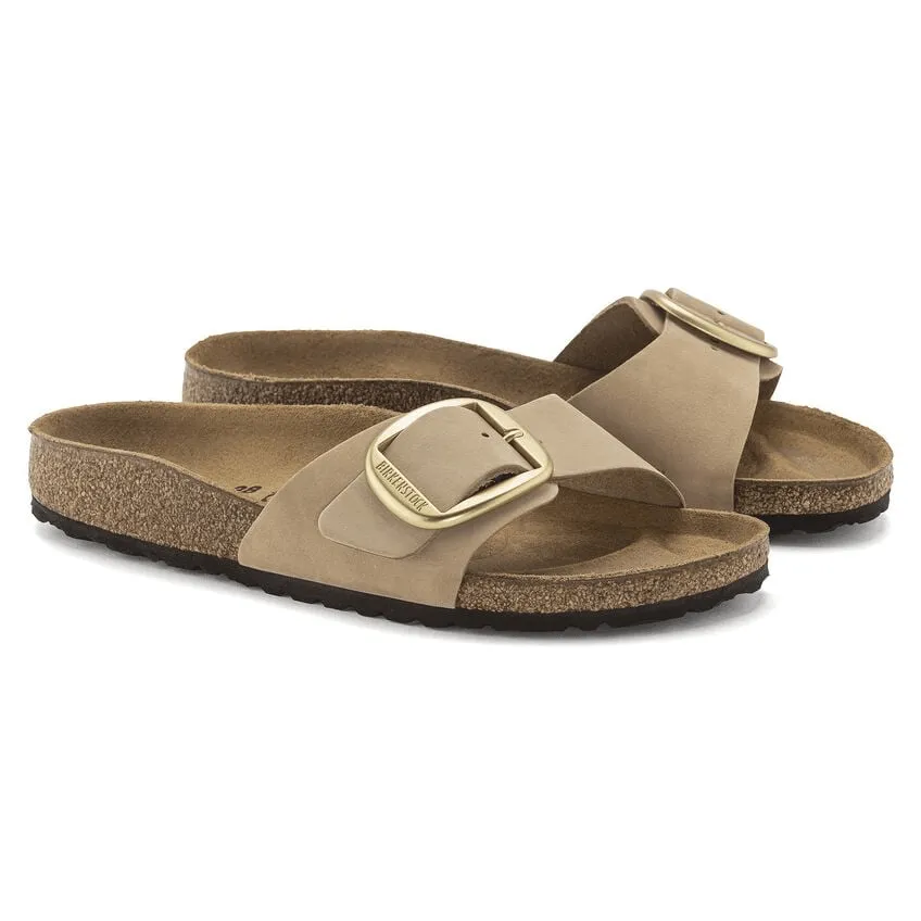 Lace Tie Comfort Bend Madrid Big Buckle | Nubuck | Sandcastle