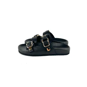 Lightweight Base All Fit Makris - V56 Sandal (Black Snake)