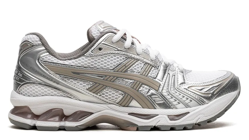 ASICS Gel-Kayano 14 White Moonrock Durable Build Weekend Errands Shock Resistant
