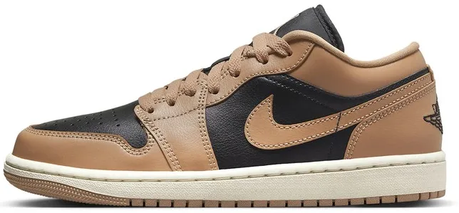 Arch Support Standing Workers Dual Tone Air Jordan 1 Low Tan/Black (W)