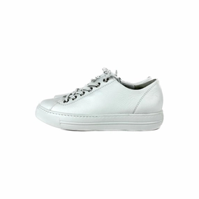 Paul Green - Hadley Sneaker (White/Silver) weekend shoes affordability - brand shoes