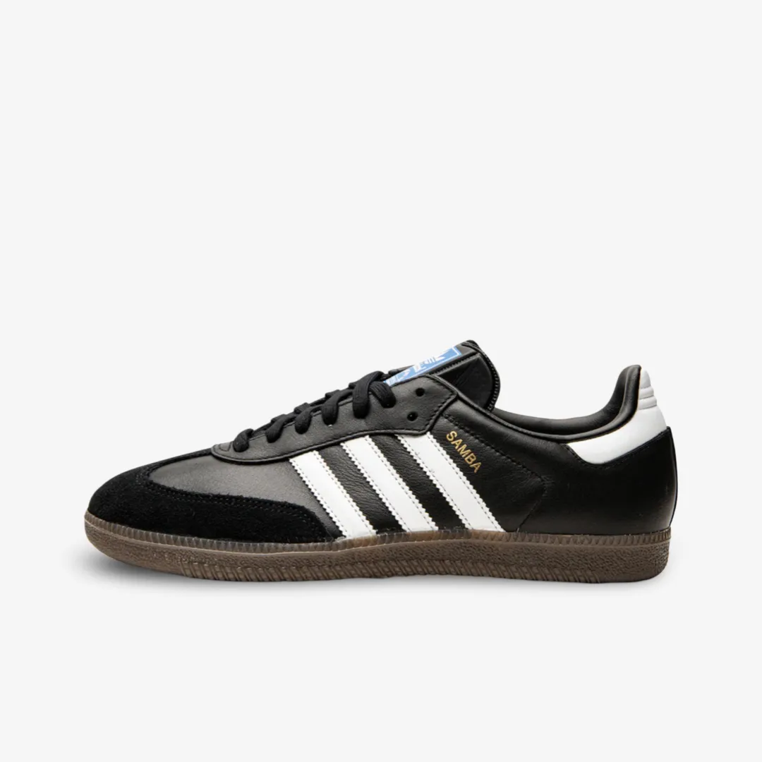 (Men's) adidas Samba OG 'Core Black / White' (2018) BZ0058 Personal-Fit Street Mood Cold Tone