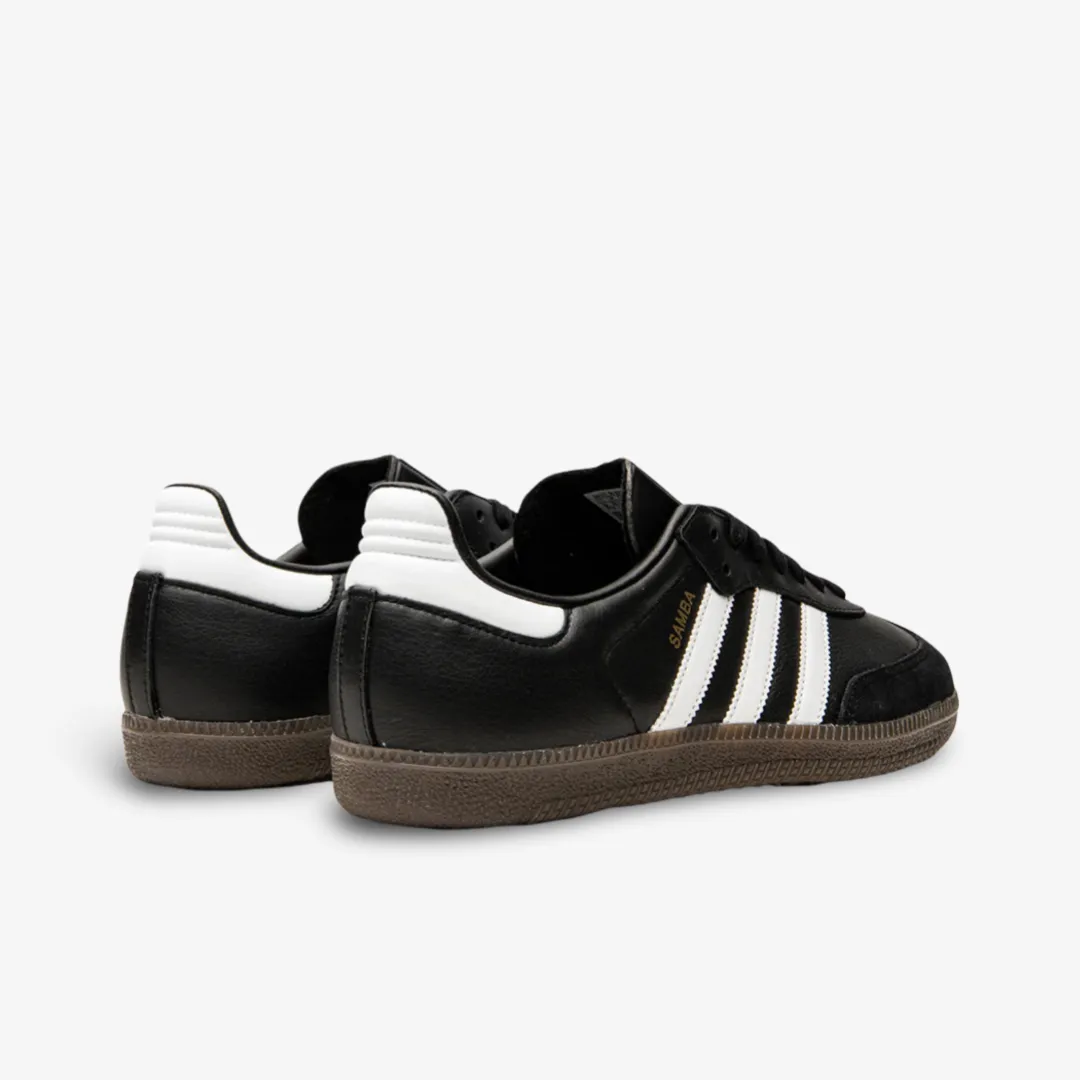 (Men's) adidas Samba OG 'Core Black / White' (2018) BZ0058 Personal-Fit Buckle Fit Meta Move