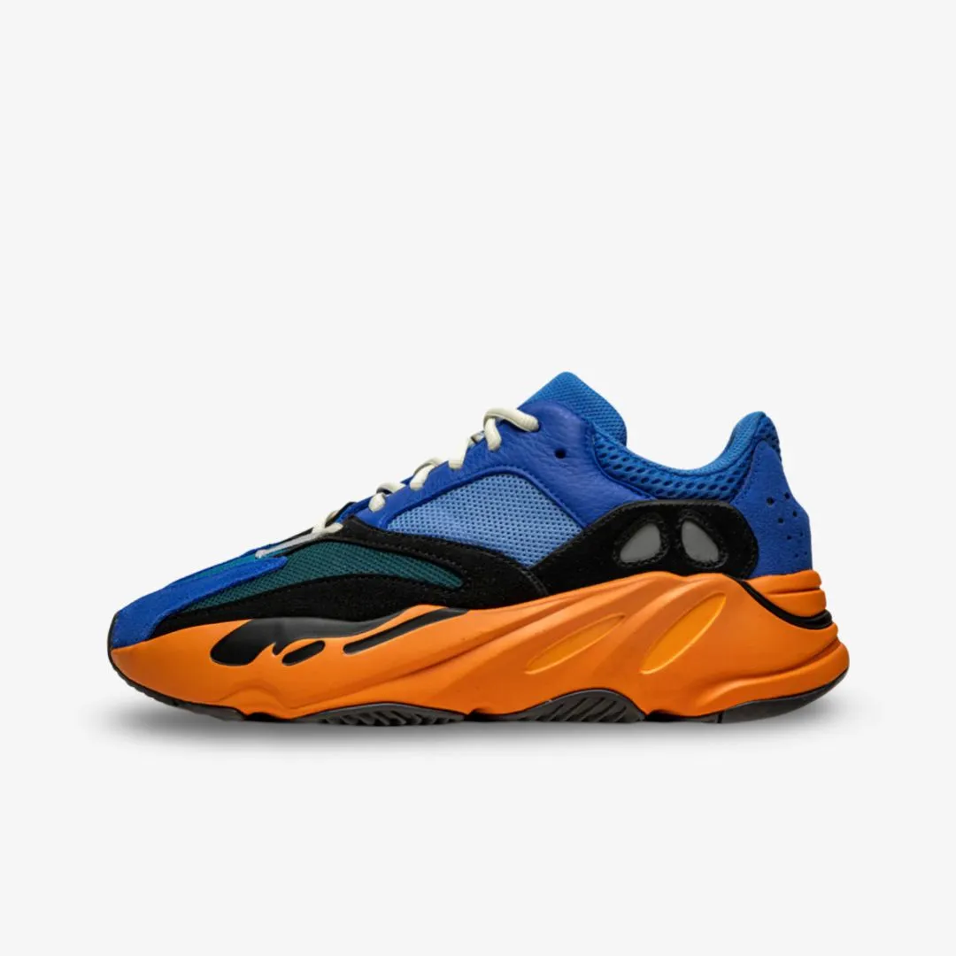 (Men's) adidas Yeezy Boost 700 'Bright Blue' (2021) GZ0541 Elastic tongue