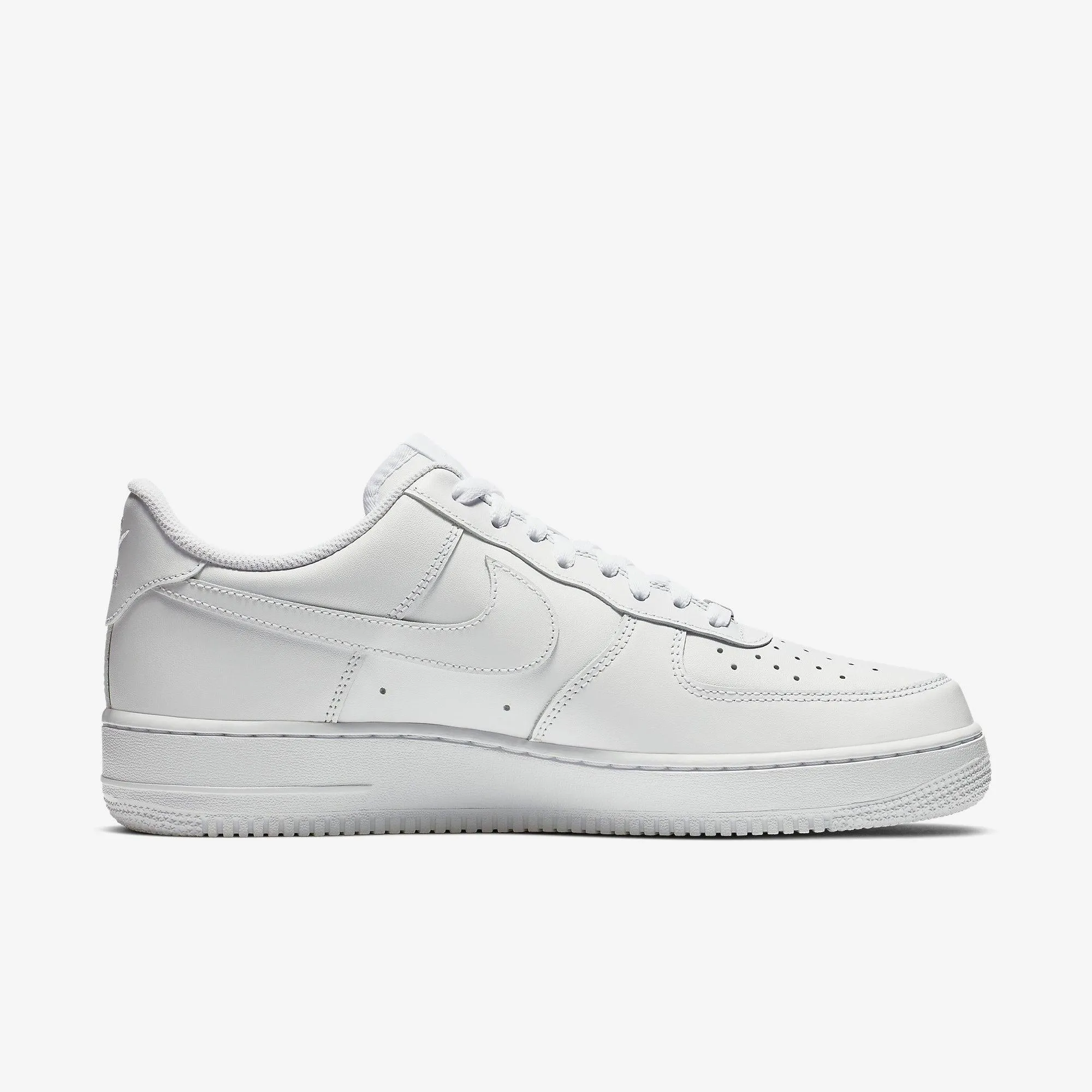 Snug fit indoor exercise Breathable Sockliner (Men's) Nike Air Force 1 Low '07 'Triple White' (2020) CW2288-111