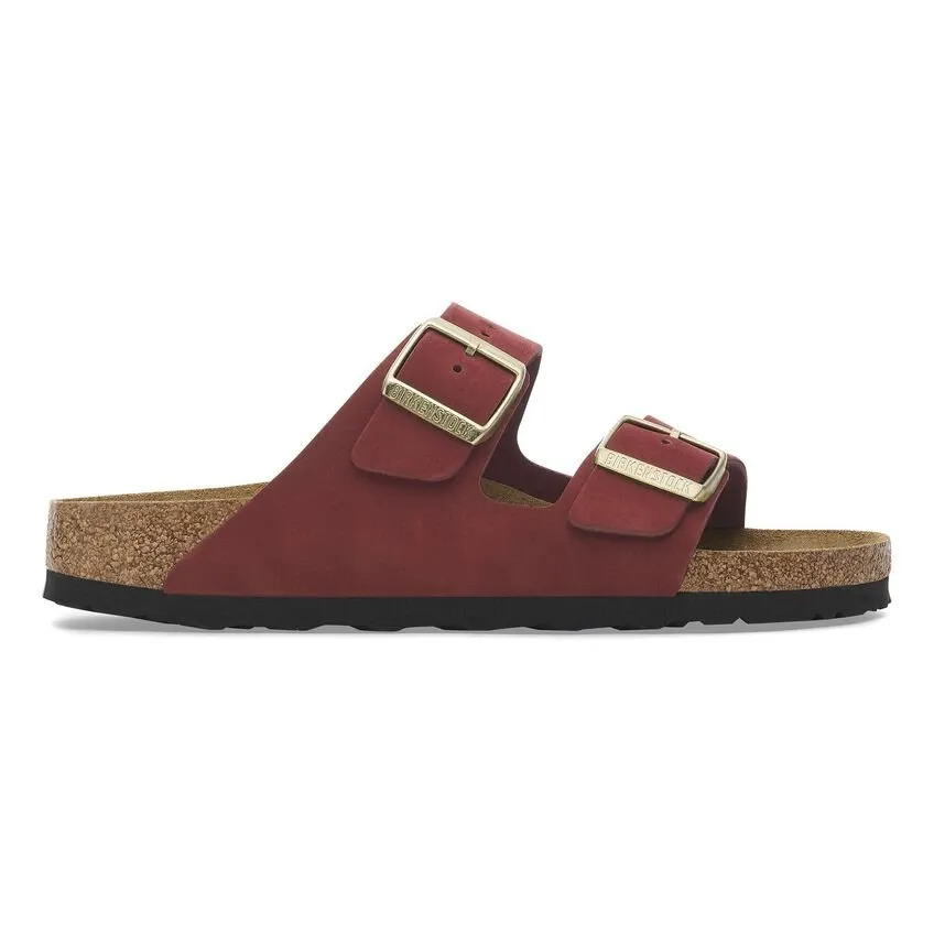 Rubber Sole Arizona | Soft Footbed | Nubuck | Zinfandel