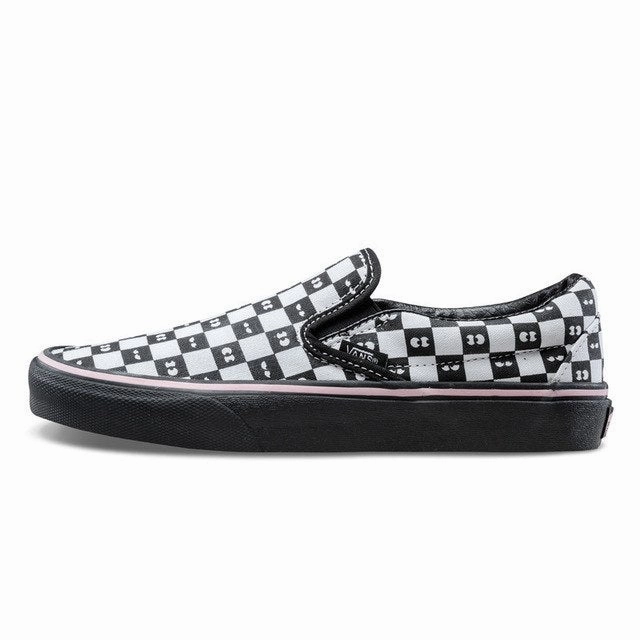 Vans Womens CLASSIC SLIP-ON Low-top Skateboarding Shoes Magic Mood