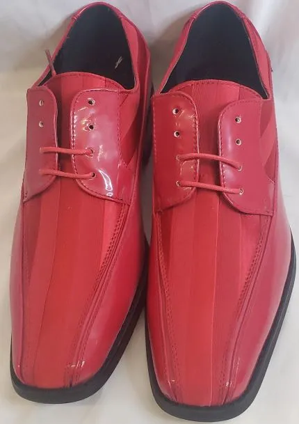 Anthony --  Men's Dress Oxford -- Red Grippy Outsole Trail Runner Eco Material Rural Traveler