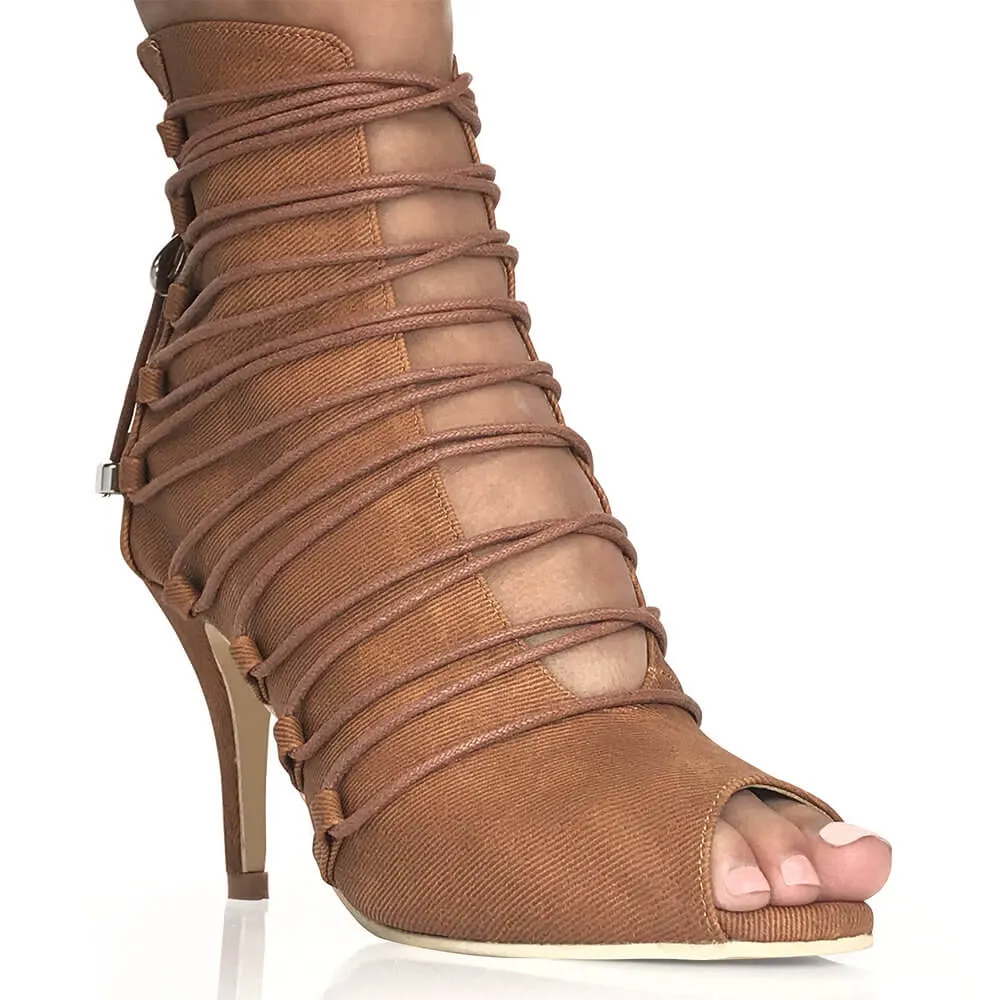 Karla - Tan Corduroy - Street Sole Soft Sole