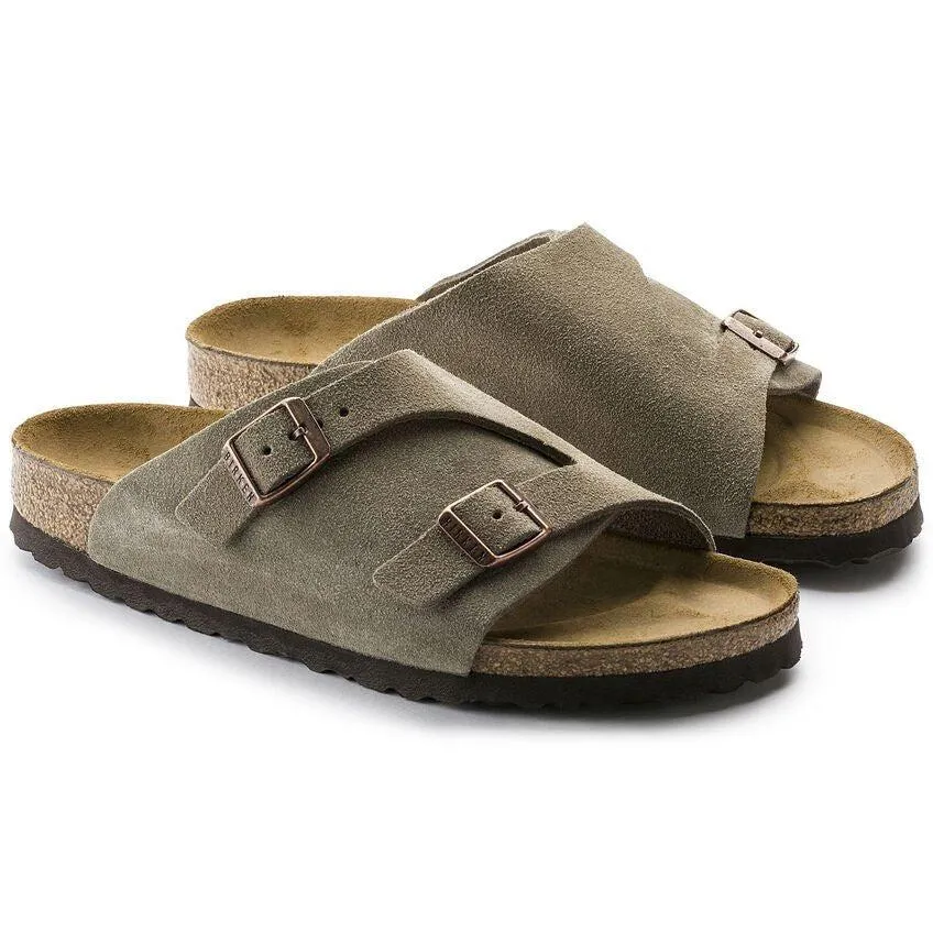 Zurich | Suede | Taupe Street Lifestyle Sandals