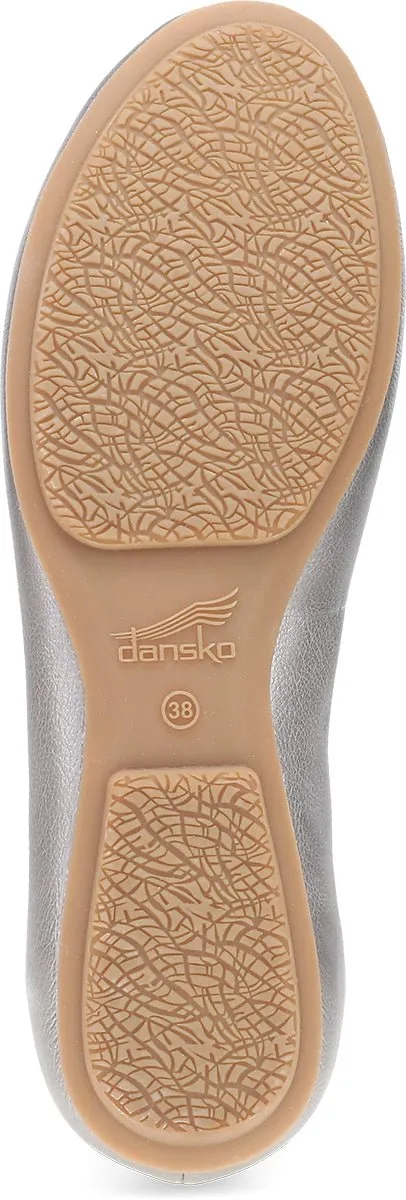 Shock Resistant Smooth Soles Mollie | Nappa | Pewter