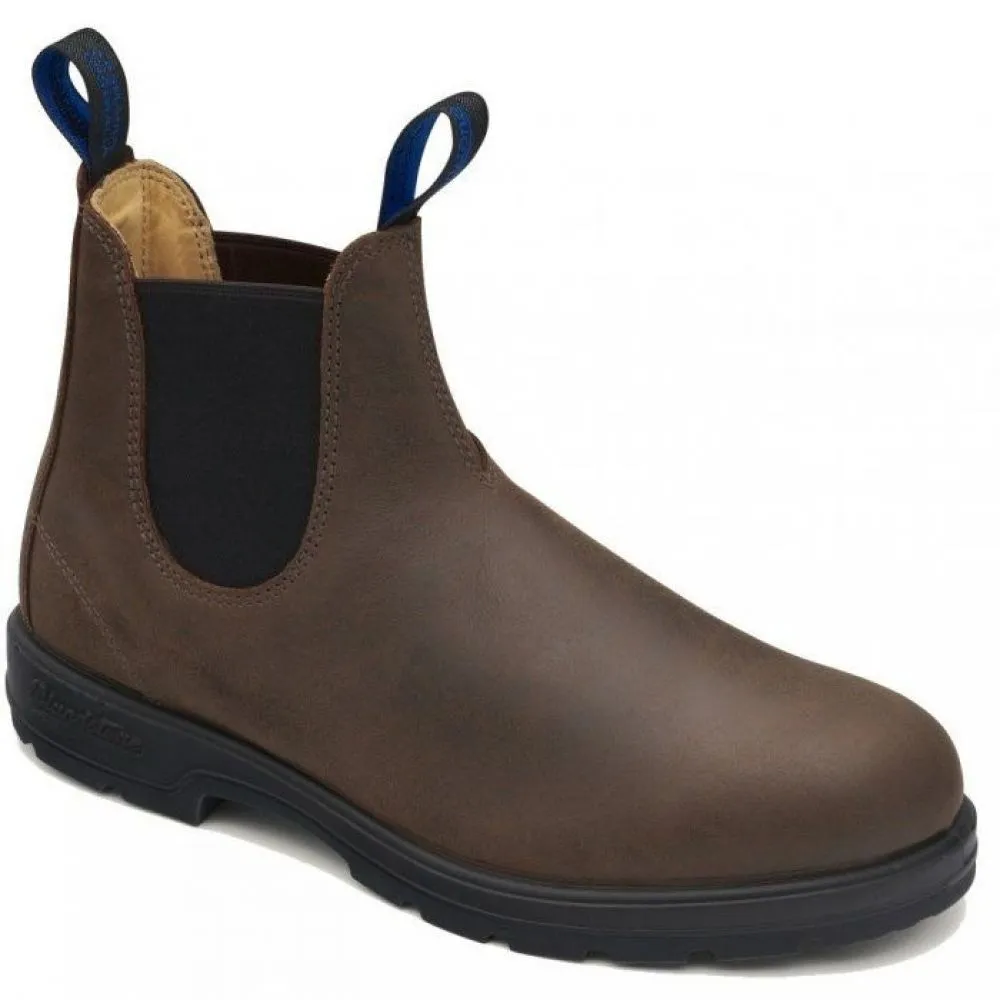 Bootie Cut Neutral Pair Blundstone Winter Thermal Classic 1477 in Antique Brown Winter Proof Layer