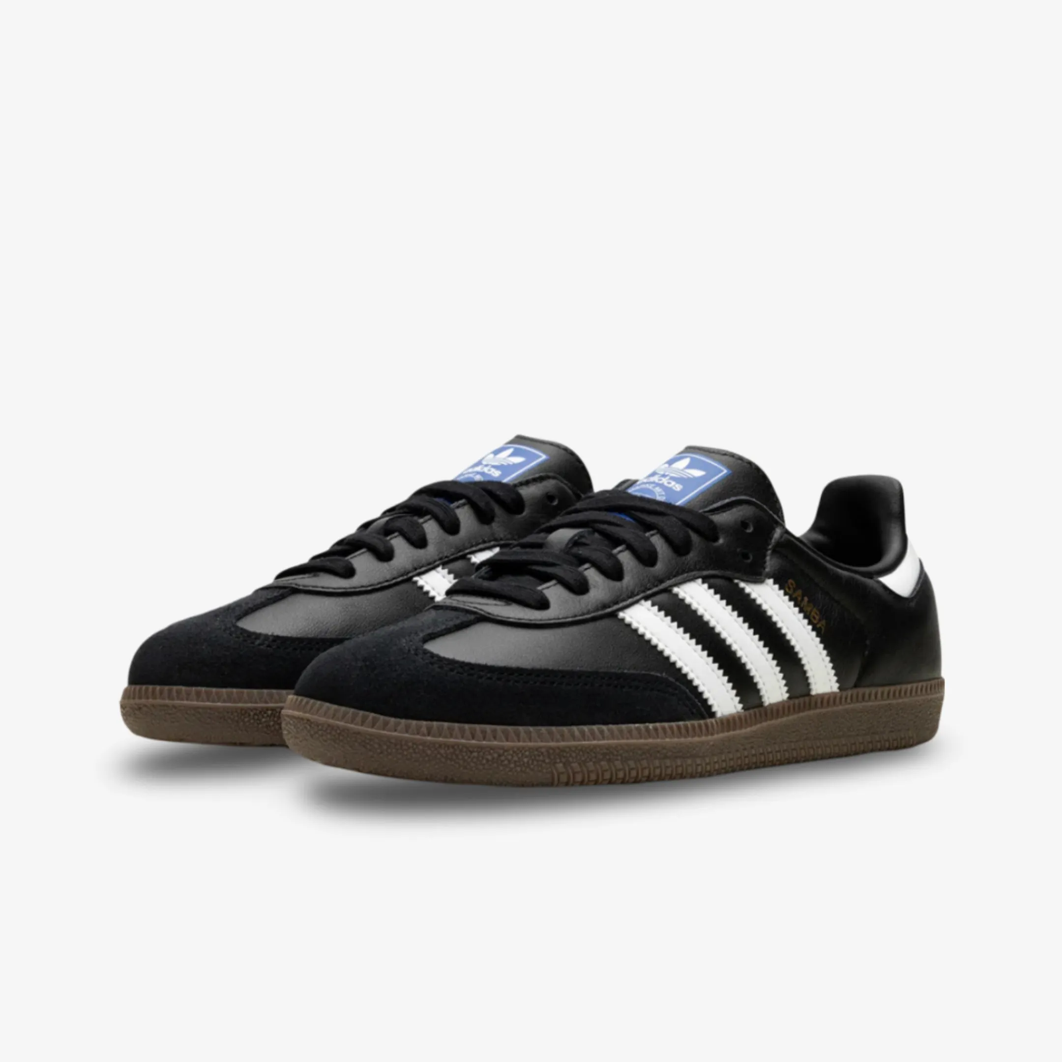 Supportive Core All Ages Ergonomic Travel Enthusiasts (Men's) adidas Samba OG 'Core Black / White' (2018) B75807 Motion-Plus
