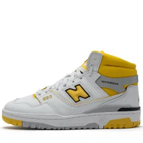 Ankle hug cushioned - sole shoes New Balance 650R - White/Yellow