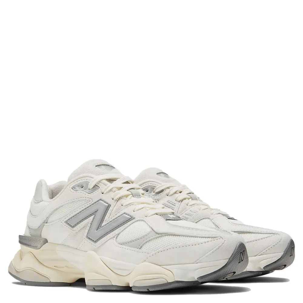 New Balance 9060 in Sea Salt with Concrete and Silver Metallic Crafted By Hand Quick Drying Stylish Explorer Wedge Sole