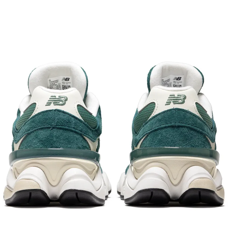 used running in a kelp forest area shoes New Balance 9060 - New Spruce/Angora