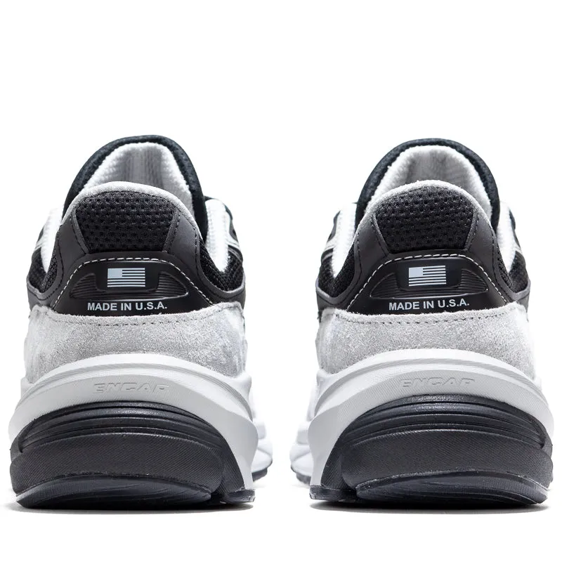 New Balance Made In USA 990v6 - Grey/Black Soft Sole muted - colored shoes