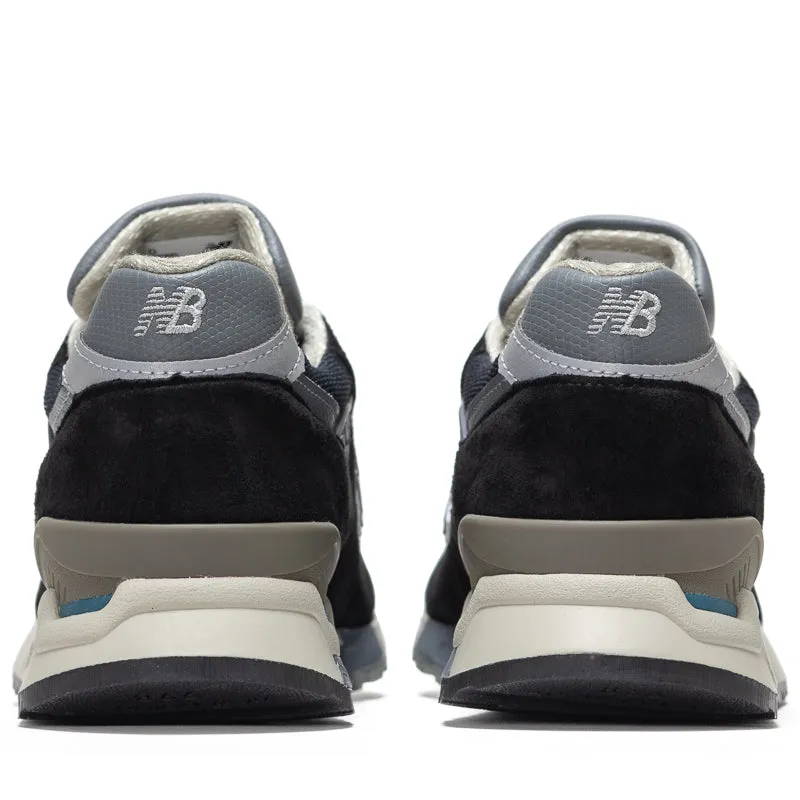 New Balance Made in USA 998 - Black/Silver futuristic - design shoes