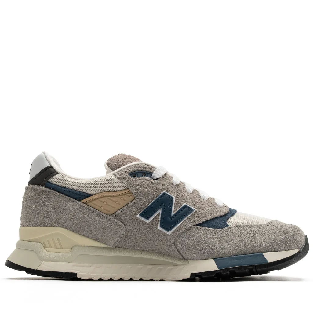 New Balance Made in USA 998 - Grey/Navy unstable - surface shoes silicone - sole shoes