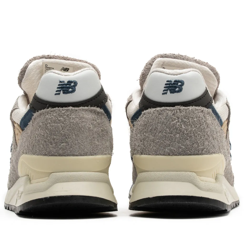 foam shoes New Balance Made in USA 998 - Grey/Navy