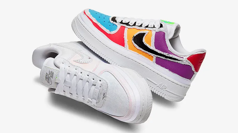 Nike Air Force 1 LX Tear Away White (w) Memory Foam Casual Wear