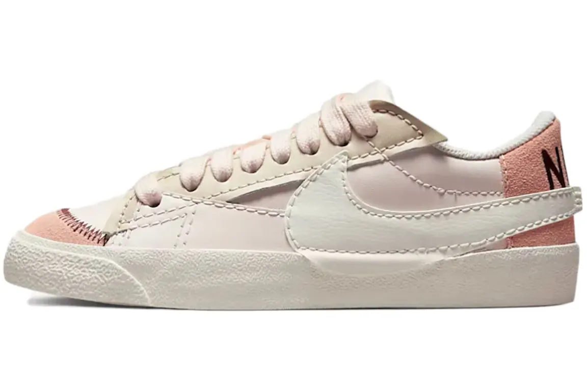 Cushioned Footbed Palm Base Nike Blazer Low 77 Jumbo Light Soft Pink (W)