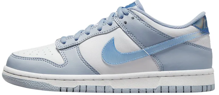 Stretch Fabric Weekend Trip Nike Dunk Low Next Blue Whisper Iridescent (GS)