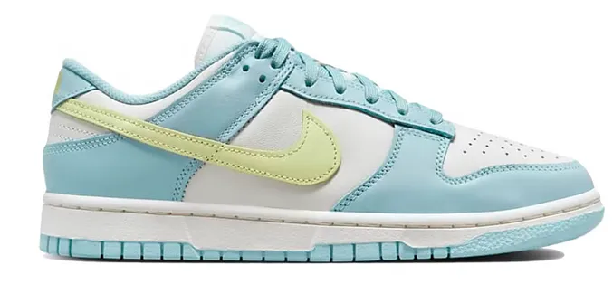 Eco Friendly Minimalist Fans Dance Mode Nike Dunk Low Ocean Bliss Citron Tint (W)