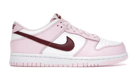Park Step Nike Dunk Low Pink Foam Red White (GS)