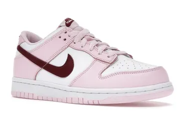 Nike Dunk Low Pink Foam Red White (GS) Dry Fast Wind Chill