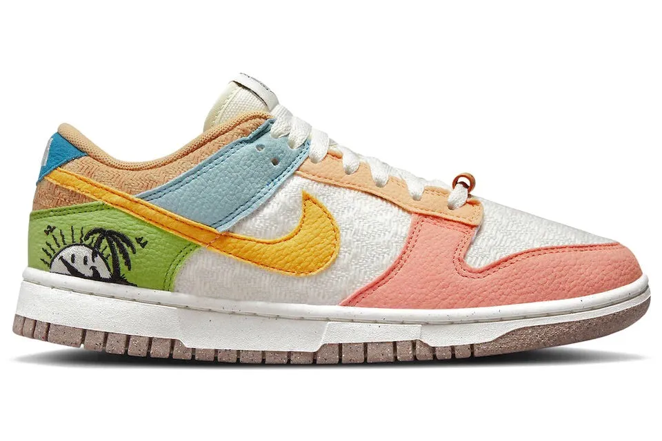 Video Look Comfortable Insole Nike Dunk Low Retro Sun Club Multi (W)