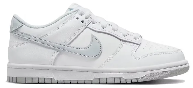 Nike Dunk Low White Pure Platinum (GS) Grip Hold Light Run