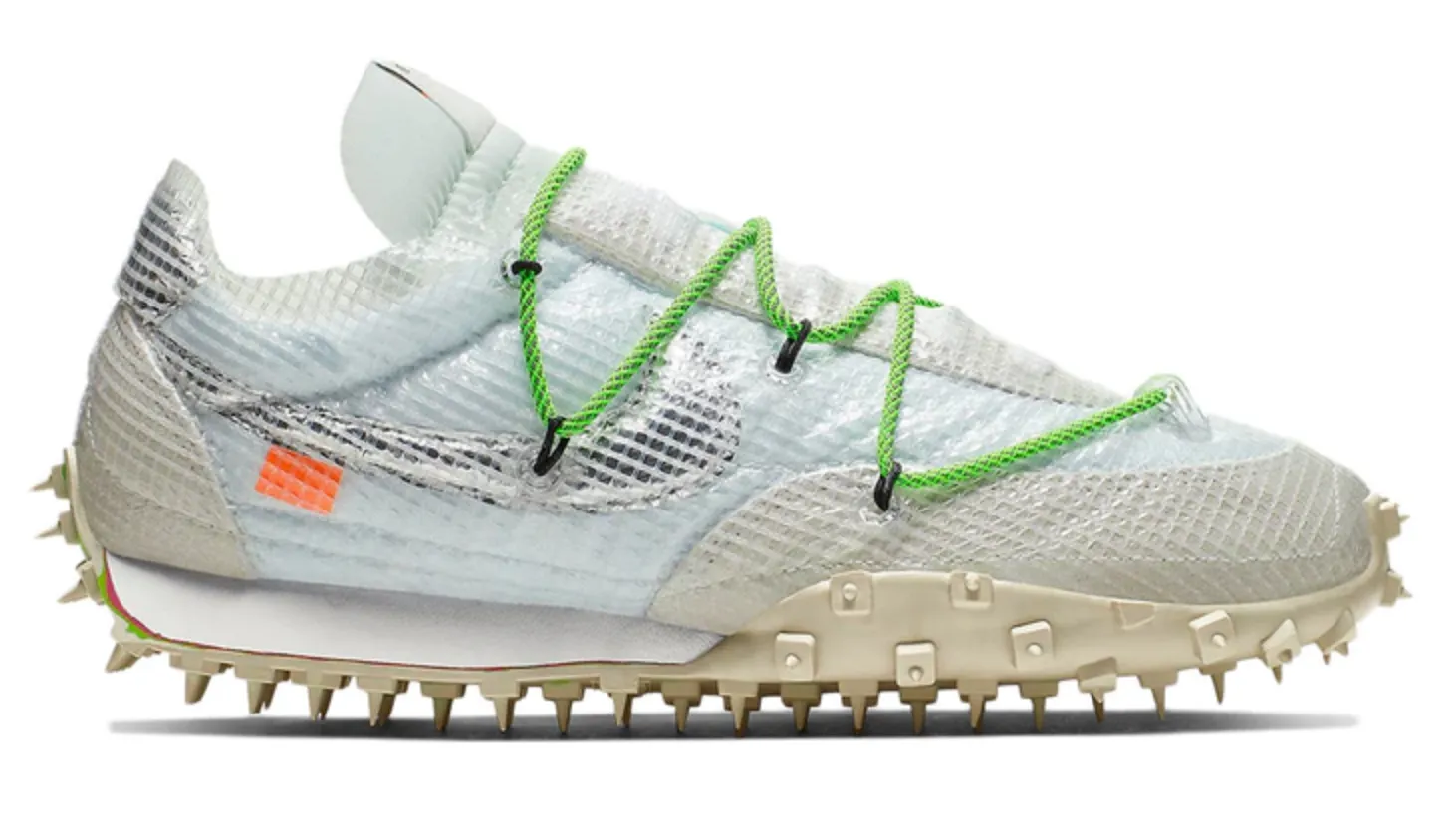 Nike Waffle Racer Off-White White (W) Stride Easy Slip Resistant Modern Commuters
