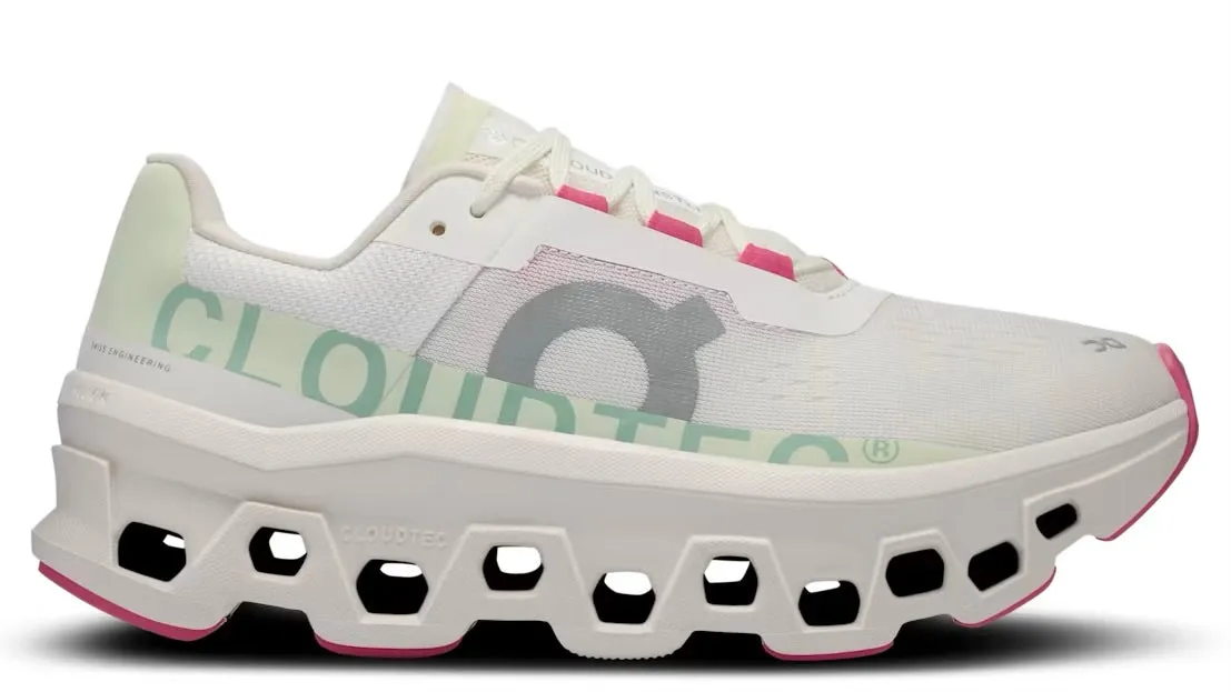 On Running Cloudmonster White Lima (Women's) Quick Drying Travel Enthusiasts