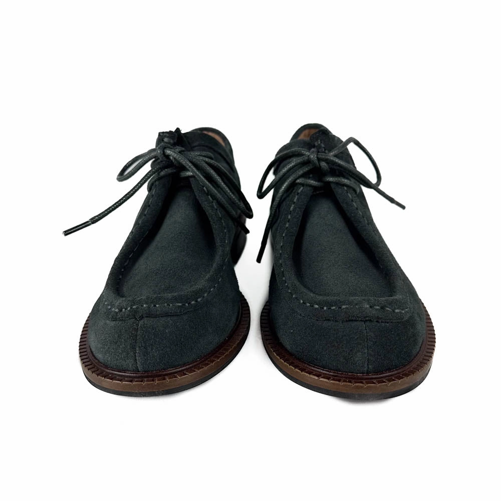 All Black - MS Blucher (Grey) Foldable Travel Footwear Practical Walk